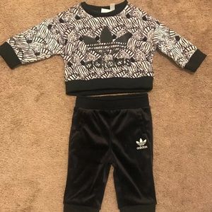 Adidas Original Baby Zebra Crew
